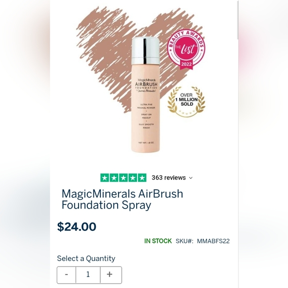 Jerome Alexander Makeup Magic Minerals Airbrush Foundation By Jerome Alexander Poshmark